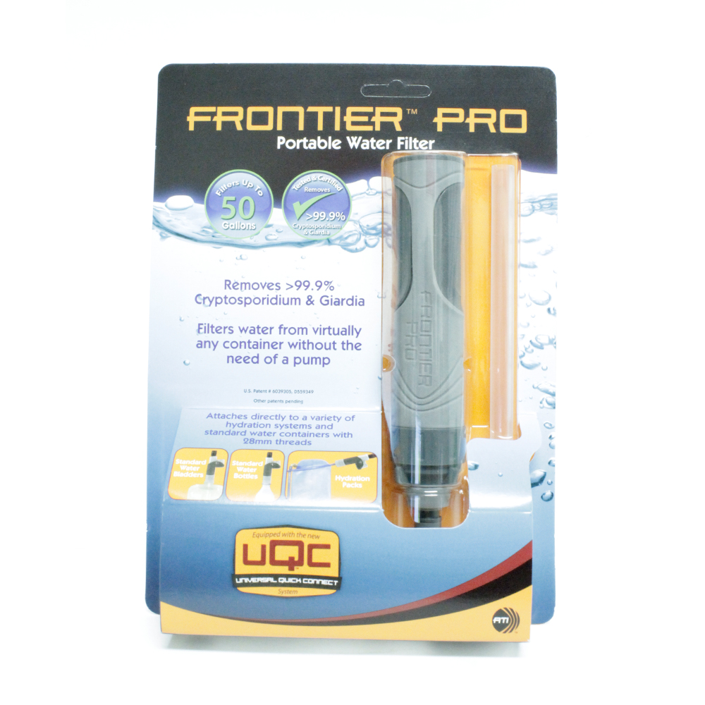 Aquamira Frontier Pro Water Filter - Mayflower Trading Company